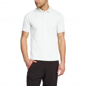Erima GmbH Teamsport Camiseta Polo de Golf, Hombre, Blanco, S