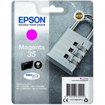 Epson 35 DURABrite Ultra Ink, Cartucho de Tinta Original, Magenta