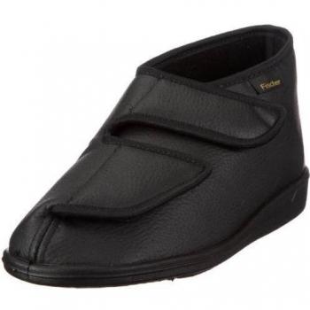 Fischer Frank Senior 14154 - Zapatillas de casa para hombre, Negro, 48