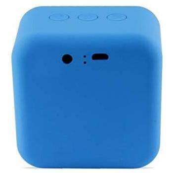 Puro altavoz portátil recargable Bluetooth V 4.2 Azul