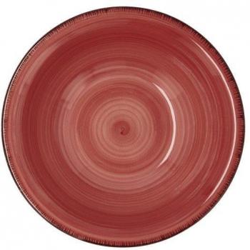 Bol Quid Vita Cerámica Rojo 18 cm Pack 6x
