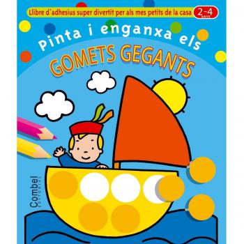 Pinta i enganxa els gomets gegants