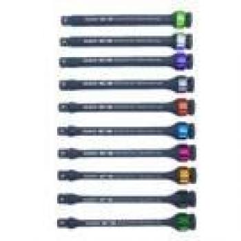 Barra de torsión Bahco 1/2 para aflojar tuercas de ruedas con llave de impacto, 175 Nm, longitud 200 mm - BWTB12P175