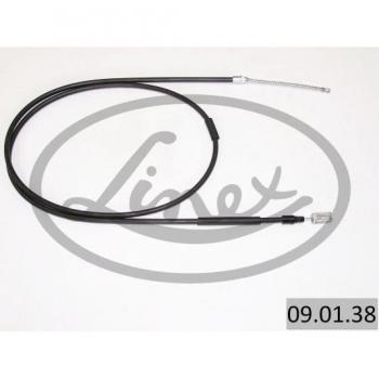 Cable de freno de estacionamiento LINEX 09.01.38 Derecha