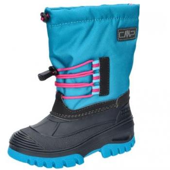 Botas de Nieve CMP Kids Ahto WP, impermeables, para niños, color azul, modelo 3Q49574K, talla 31 EU