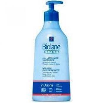 Agua Limpiadora Biolane Expert Sin Enjuague 500 ml - Pieles Sensibles