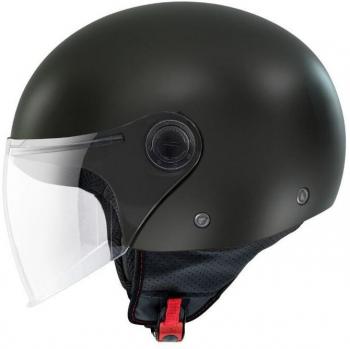 Casco Jet MT Helmets Street S Solid Negro Mate