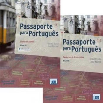 PASSAPORTE PORTUGUES 2 ALUM+EJER: Pack: Livro do Aluno +ficheiros audio & Caderno d