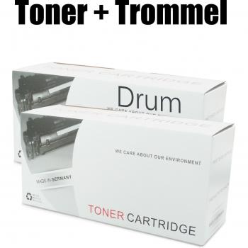 Rebuilt Trommel und Toner Set für Lexmark E 120