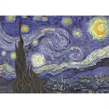 Puzzle Infantil Grafika Kids - Vincent van Gogh: La Noche Estrellada sobre el Ródano, 1889 - 24 piezas