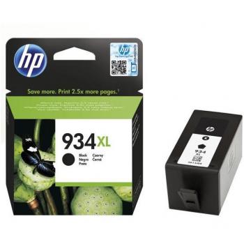 HP 934XL (C2P23AE) Cartucho de Tinta Original de Alta Capacidad, Color Negro