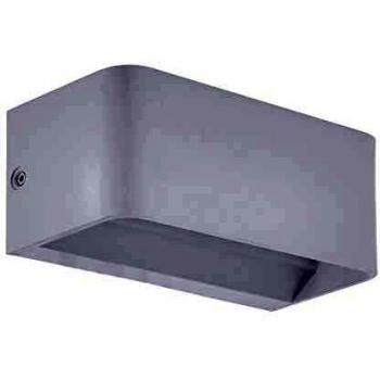 Aplique de Pared LED Eglo Sania 4, 10W, 1100LM, Luz Cálida 3000K, Aluminio Blanco