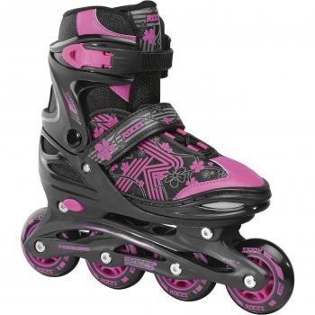Roces Patines En Línea Jokey 3.0 Niña Negro-Rosa 400846 02