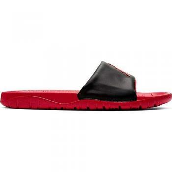Nike Jordan Break Slide, Zapatilla de Correr Hombre, Negro/Gimnasio Rojo, 41 EU