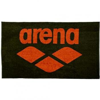 ARENA Pool Towel Toalla de algodón para la Piscina Soft, Adultos Unisex, Army-Tangerine, TU