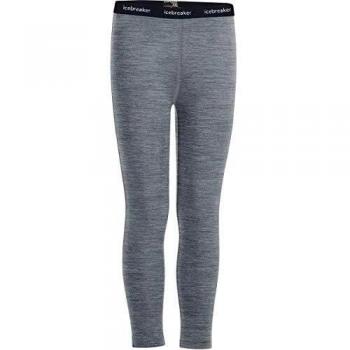 Icebreaker Merino Kids 200 Oasis Leggings, Talla 10, Gritstone HTHR