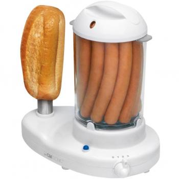 Clatronic HDM 3420 EK Máquina de Perritos Calientes, 350 W, Color Blanco