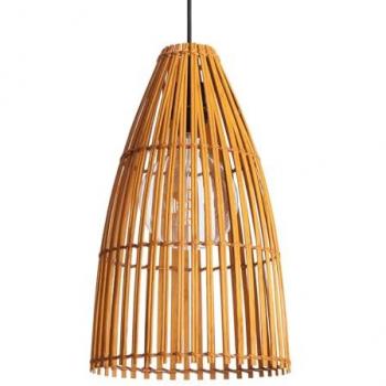 Lámpara Colgante de Bambú Typi - Diseño Mediterráneo Natural y Versátil