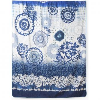 Desigual COPRILETTO _ Exotic 180 * 270 couvre- cama individual algodón, 270 x 180 cm azul
