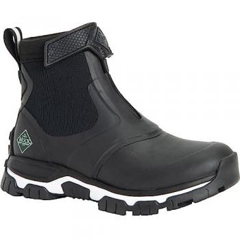 Muck Boot Women's Apex Mid Zip Waterproof Ankle Boots - Black - Size 4