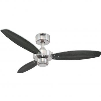 Westinghouse Lighting Jet I Ventilador de Techo, 47 W, Níquel Cepillado