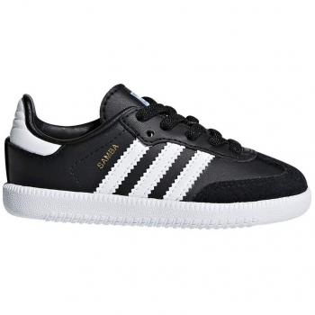 Adidas Samba OG El I, Zapatillas de Deporte Unisex niño, Negro