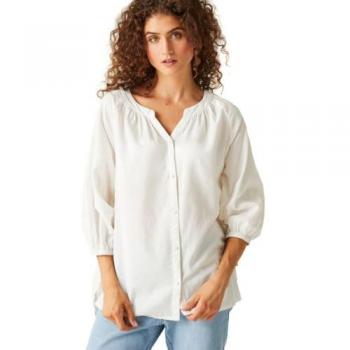 Regatta Women's Natuna Lightweight White Shirt, Size 12 (M)