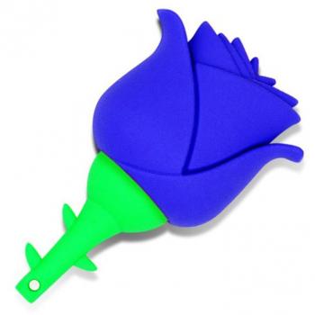 Eliteguard Creative Blue Rose 16gb Memory Stick para las mujeres