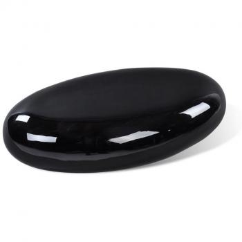 Mesa de café de Fibra de Vidrio Negro