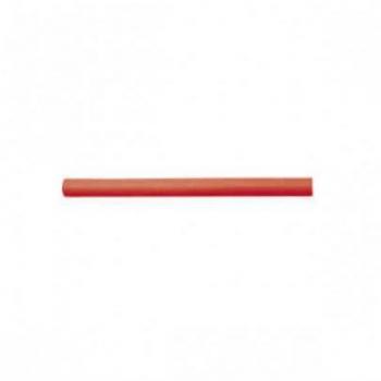 Papibody Rizador de Cabello Ø12mm Bifull, Color Rojo, Bolsa de 6 Unidades