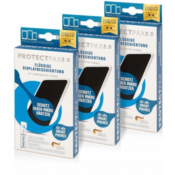 Protector de Cristal Líquido ProtectPax 2.0 | German Version Tu Oportunidad | Universal para Pantallas Táctiles de Teléfonos y Tabletas | Anti Bacteria | Protector Pantalla Apple Samsung Huawei HTC LG Sony |