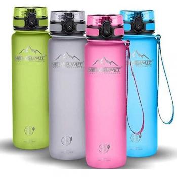 NEWSUMIT Botella De Agua Deportiva Superior - BPA Free Tritan - Todo Uso
