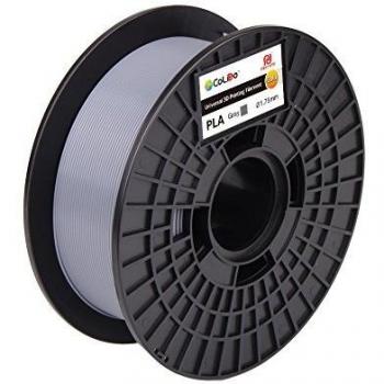 Colido LCD002EQ7J 3D-Gold Filamento PLA, 1.75 mm, 1 kg, Gris