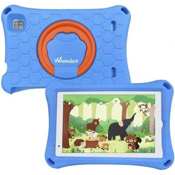 Tablet Infantil DAM K81 Pro, Azul, 32 GB de almacenamiento, 2 GB de RAM, pantalla IPS de 8 HD (1280x800px), procesador MTK6735 Quad Core a 1.3 GHz,