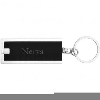Llavero plástico personalizado con lámpara LED con Nerva