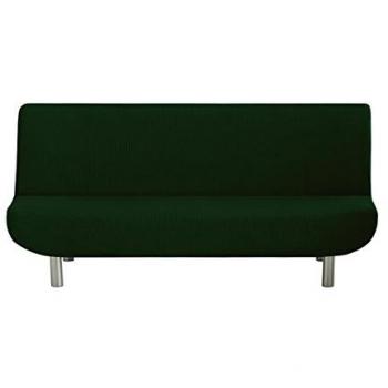 Funda sofá elástica Clic-Clac Ulises 3 plazas color verde 140 x 100 x 200 cm