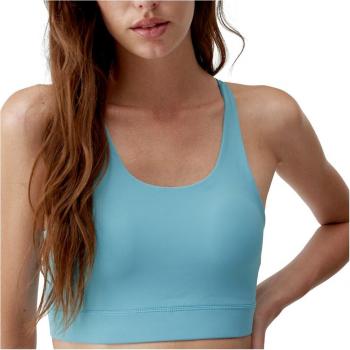 Top de mujer Shaya Born Living Yoga, Medium Support, color Azul, talla XS