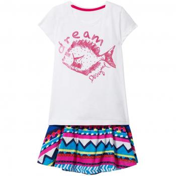 Desigual Girl Knit T-Shirt Short Sleeve