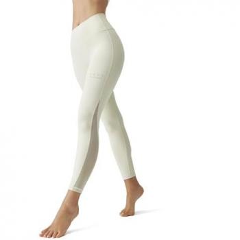 Leggings Aura Blanco Mujer 7/8 de Born Living Yoga by Vikika, M