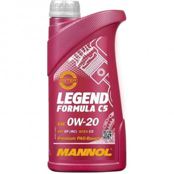Aceite de motor MANNOL Legend Formula C5 0W-20 - 1L para Mercedes-Benz, BMW y Volvo