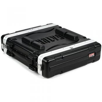 Gator 2U Standard Rack Case, 19 Deep - GR-2L Black Audio Equipment Storage