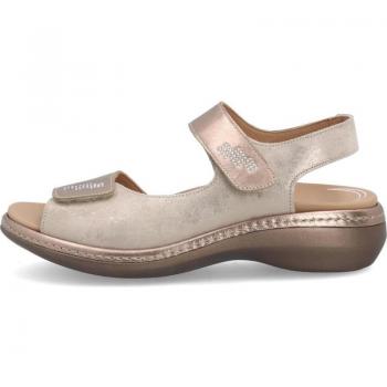 Sandalias Planas Piesanto para Mujer en Color Marrón modelo Vison