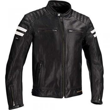 Segura Chaqueta moto STRIPE Negro/Blanco, Negro/Blanco, XL