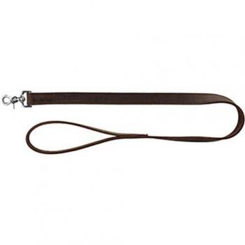 Correa de Cuero Engrasado para Perros Trixie Rustic Marrón Oscuro
