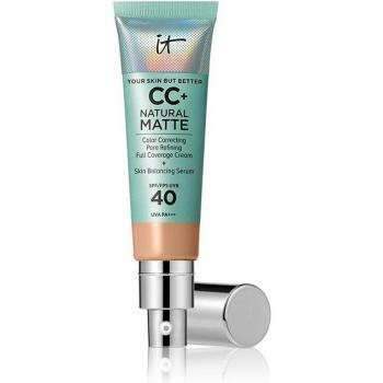 IT Cosmetics Your Skin But Better CC+ Natural Matte Cream Foundation SPF 40 - Neutral Medium