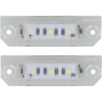 Luz de matrícula M-TECH CLP010 - Luz LED para matrícula, fácil instalación, diseño compacto, alta luminosidad, resistente a la intemperie