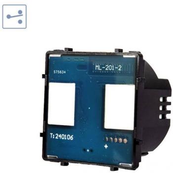 Conmutador táctil doble KOOB LEDBOX con sistemas de control