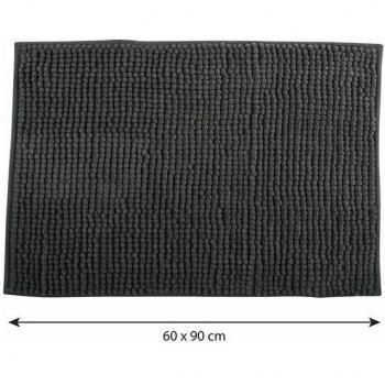 Alfombra de Baño Chenille 60x90 cm Gris