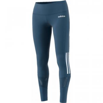 adidas W Mo Cool Tight Mallas, Mujer, tintec/Blanco, L