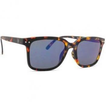 Gafas de sol Izipizi Sun #L Tortoise, forma rectangular, color carey
